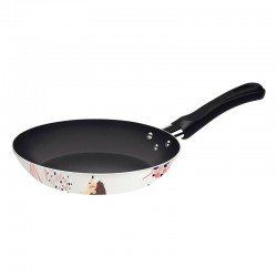 FRIGIDEIRA 24CM 1,2L VIVACOR - ALUMINIO COM REVESTIMENTO ANTIADERENTE E SILICONE