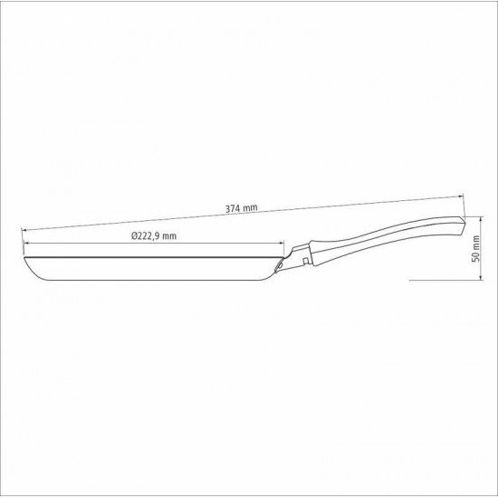 PANQUEQUEIRA TRAMONTINA POWER UP EM ALUMÍNIO COM REVESTIMENTO INTERNO EM ANTIADERENTE STARFLON MAX E EXTERNO SILICONADO CINZA 22 CM 0,6 L