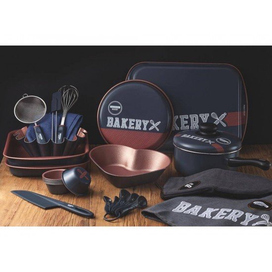 ASSADEIRA FUNDA 28CM 2,9L BAKERY CINZA ALUMINIO COM REV ANTIADERENTE E POLIESTER TRAMONTINA
