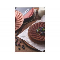 FORMA COM FUNDO REMOVIVEL 26CM BAKERY CINZA ALUMINIO COM REV ANTIADERENTE E POLIESTER TRAMONTINA