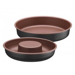 JOGO DE ASSADEIRAS EM ALUMINIO COM REVESTIMENTO INTERNO ANTIADERENTE STARFLON T1 2 PECAS TRAMONTINA