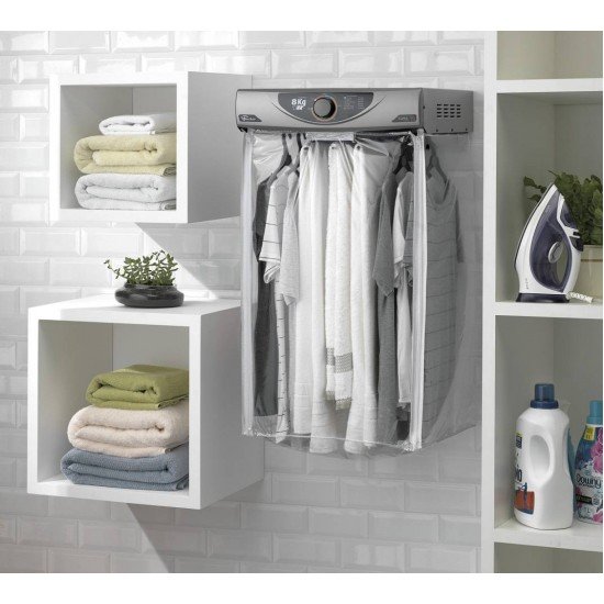 SECADORA DE ROUPAS FISCHER SUPER CICLO 8KG SILVER