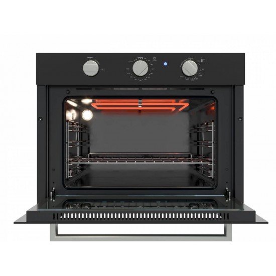 FORNO ELÉTRICO FISCHER INFINITY EMBUTIR 50 LITROS PRETO SEM TURBO COM GRILL