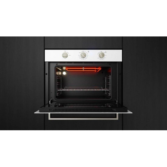 FORNO ELÉTRICO FISCHER INFINITY EMBUTIR 50 LITROS BRANCO SEM TURBO COM GRILL