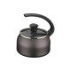 CHALEIRA PARIS TEXTURE EM ALUMINIO E EXTERNO ANTIADERENTE STARFLON MAX GRAFITE 1,9 L TRAMONTINA