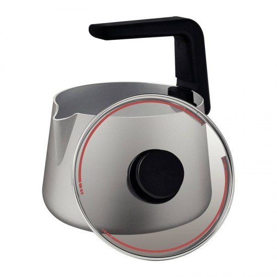 CHALEIRA TRAMONTINA EM ALUMÍNIO COM REVESTIMENTO INTERNO E EXTERNO STARFLON MAX OFF-WHITE 2,3 L