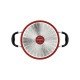 CAÇAROLA TRAMONTINA MÔNACO INDUCTION EM ALUMÍNIO COM REVESTIMENTO INTERNO ANTIADERENTE STARFLON PREMIUM E EXTERNO SILICONADO VERMELHO 20 CM 2,6 L