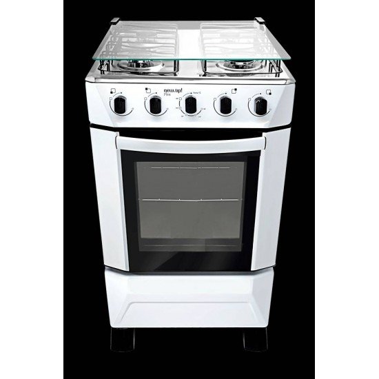 FOGAO 4 BOCAS NEW UP FIRE BRANCO BIVOLT