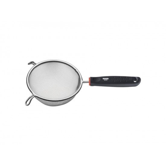PENEIRA 13CM BAKERY CINZA LAMINA DE ACO INOX E CABO DE POLIPROPILENO TRAMONTINA