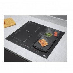FOGÃO COOKTOP FISCHER 4Q INDUÇÃO SMARTZONE  PRETO 220V