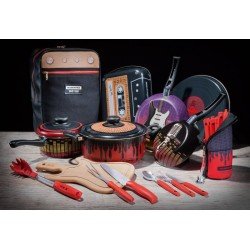 KIT PARA CHURRASCO PUNK ROCK TRAMONTINA