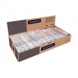 TALHER TRAMONTINA BLISS COM LÂMINA EM AÇO INOX E CABO DE POLIPROPILENO AZUL