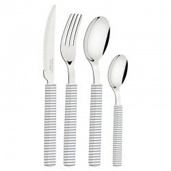 DISPLAY 180 PEÇAS TALHER BLISS COM LÂMINA EM AÇO INOX E CABO DE POLIPRILENO BRANCO TRAMONTINA