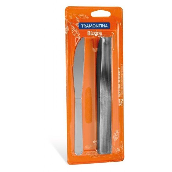 CONJUNTO DE FACAS PARA CHURRASCO 12 PECAS TRAMONTINA