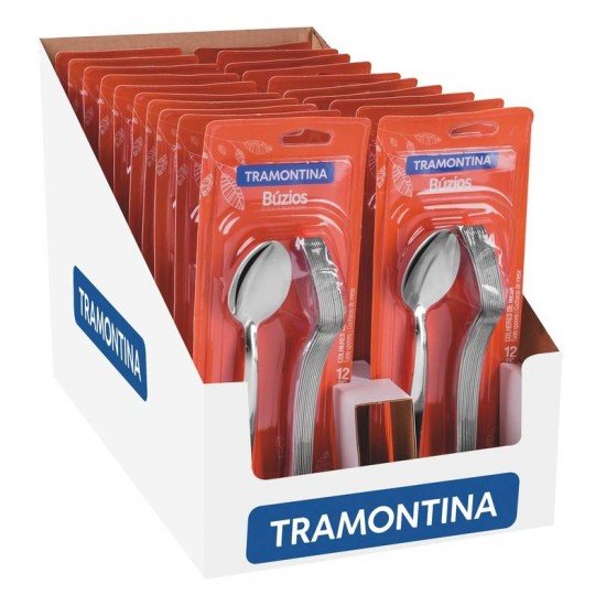 CONJUNTO DE COLHERES DE MESA 12 PECAS TRAMONTINA