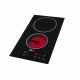 FOGAO COOKTOP FISCHER 2Q ELETRICO MESA VITROCERAMICA TOUCH
