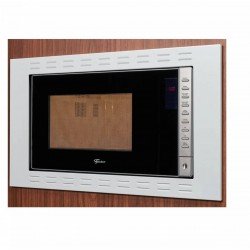 FORNO MICRO-ONDAS FISCHER EMBUTIR 25L FIT LINE FRONTAL BRANCO