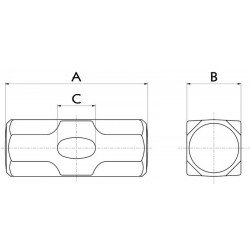 MARRETA MACIA FORJADA OITAVADA 4 KG TRAMONTINA