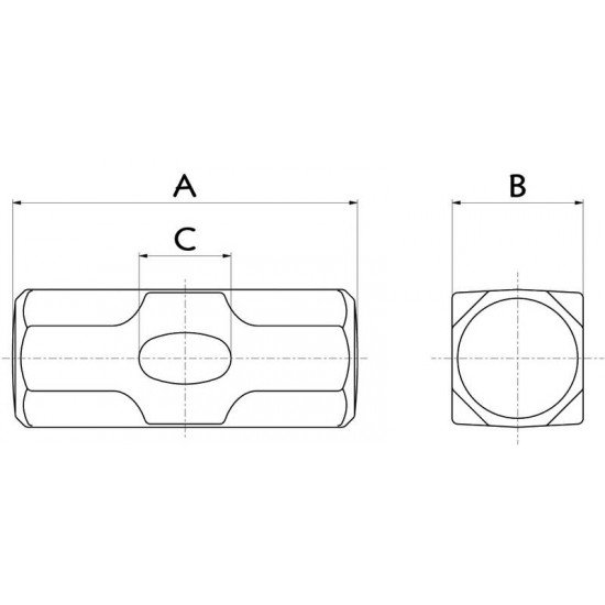 MARRETA MACIA FORJADA OITAVADA 5 KG TRAMONTINA