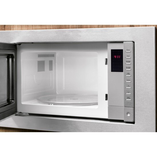 FORNO MICRO-ONDAS DE EMBUTIR FIT LINE 25 LITROS MOLDURA INOX FISCHER