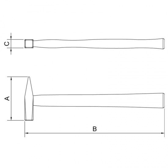 MARTELO DE PENA 300G TRAMONTINA
