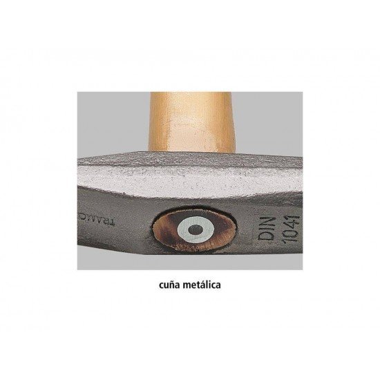 MARTELO PEDREIRO 500 G CABECA EM ACO ESPECIAL JATEADA CABO EM MADEIRA ENVERNIZADO TRAMONTINA