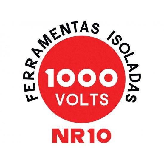 ALICATE MEIA CANA BICO LONGO 8 FORJADA EM ACO ESPECIAL EMPUNHADURA ISOLADA PVC AMARELO TRAMONTINA