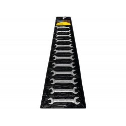 JOGO DE CHAVES FIXAS 12 PCS CORPO EM ACO ESPECIAL ACABAMENTO CROMADO BOCAS CALIBRADAS TRAMONTINA