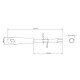 CHAVE CANHAO 10MM HASTE TUBULAR EM ACO ESPECIAL CROMADA EMPUNHADURA EM PP INJETADA TRAMONTINA