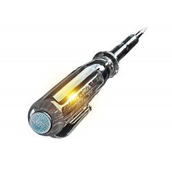 CHAVE TESTE 1 8X3 HASTE EM ACO ESPECIAL PONTA FENDA CHATA CAPACIDADE 80-250 V TRAMONTINA