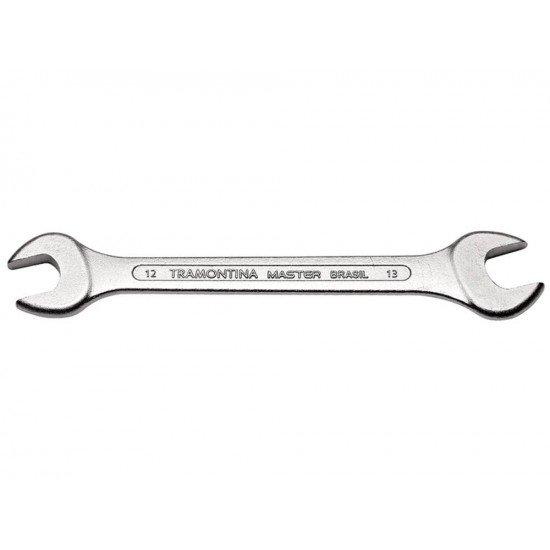 CHAVE FIXA 12X13MM CORPO FORJADO EM ACO ESPECIAL ACABAMENTO CROMADO BOCAS USINADAS TRAMONTINA