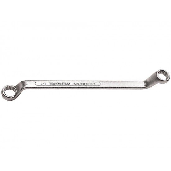 CHAVE ESTRELA 1 2X9 16 CORPO FORJADO EM ACO ESPECIAL ACABAMENTO CROMADO BOCAS USINADAS TRAMONTINA