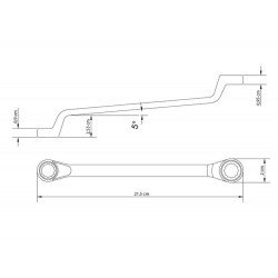 CHAVE ESTRELA 12X13MM CORPO FORJADO EM ACO ESPECIAL ACABAMENTO CROMADO BOCAS USINADAS TRAMONTINA