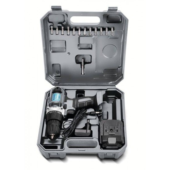 PARAFUSADEIRA BATERIA 12V 16 PECAS TRAMONTINA