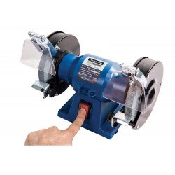 MOTO ESMERIL 5 POTENCIA 260W CARCACA EM FERRO FUNDIDO BASE ALUMINIO 3450 RPM TRAMONTINA BIVOLT