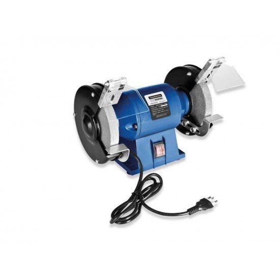 MOTO ESMERIL 6 POTENCIA 368W CARCACA EM FERRO FUNDIDO BASE ALUMINIO 3580 RPM TRAMONTINA BIVOLT