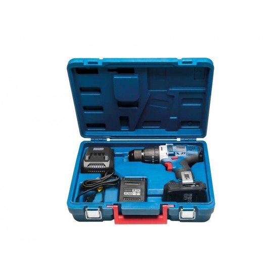 PARAFUSADEIRA FURADEIRA BATERIA IONS DE LITIO 18V MOTOR COM 2 VELOCIDADES COM IMPACTO TRAMONTINA