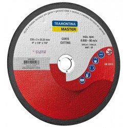 DISCO DE CORTE PARA ACOS E METAIS FERROSOS EM GERAL 10 TRAMONTINA