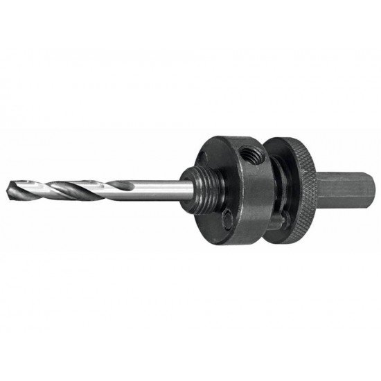 BROCA PILOTO EM ACO HSS TEMPERADO COM SUPORTE ENCAIXE HEXAGONAL 7 16 ROSCA 1 2 TRAMONTINA