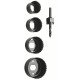 JOGO SERRAS COPO P/MADEIRA 5 PCS TRAMONTINA