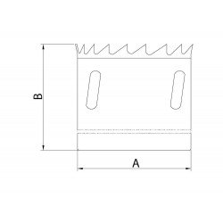 SERRA COPO DIAMANTADA 25MM-1 CORPO ACO ESPECIAL DENTES METAL DURO CROMADO ROSCA 1 2 TRAMONTINA