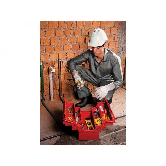 NIVEL MAGNETICO 300MM CORPO EM ALUMINIO PERFIL EM I MEDICAO 0 E 90 GRAUS 2 BOLHAS TRAMONTINA