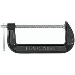 GRAMPO TIPO C SARGENTO 12 POLEGADAS CORPO EM FERRO FUNDIDO PINTURA ELETROSTATICA TRAMONTINA