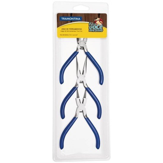 JOGO ALICATES P/BIJUTERIA 3PCS TRAMONTINA