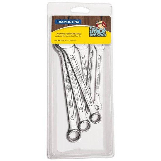 KIT FIXA/COMBINADA 6PCS TRAMONTINA