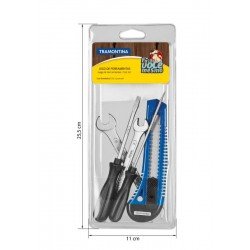 KIT DE FERRAMENTAS 5 PCS TRAMONTINA