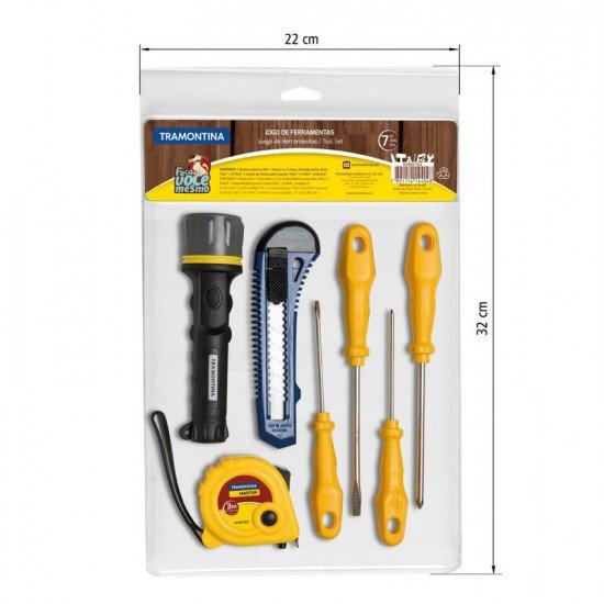 KIT DE FERRAMENTAS 7 PCS TRAMONTINA