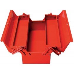 CAIXA PARA ARMAZENAR FERRAMENTAS 3 GAVETAS CORPO EM ACO ESPECIAL ALCAS FLEXIVEIS TRAMONTINA