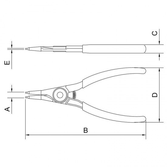 ALICATE PARA ANEIS 5 TRAMONTINA