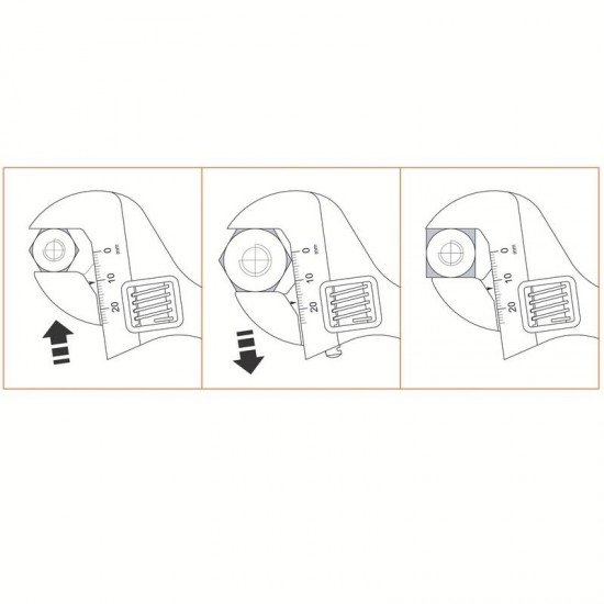 CHAVE AJUSTAVEL 6 TRAMONTINA